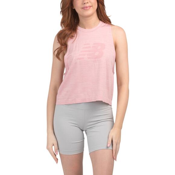 NWT New Balance Sleeveless Athletic Tank Rose Pink Size Large - Picture 1 of 9